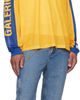 Gallery Dept. Gallery Dept. Yellow & Blue Western Sport Elegant Mesh L/S T-shirt - 4