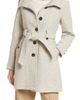 Gallery Gallery Belted Hooded A-Line Coat - 1