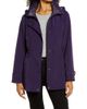 Gallery Gallery Cinched Waist Hooded Water Resistant Raincoat - 1
