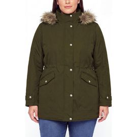 Gallery Gallery Faux Fur Trim Hooded Parka