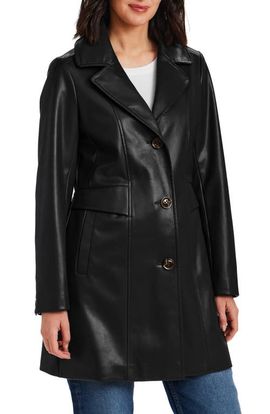 Gallery Gallery Faux Leather Coat