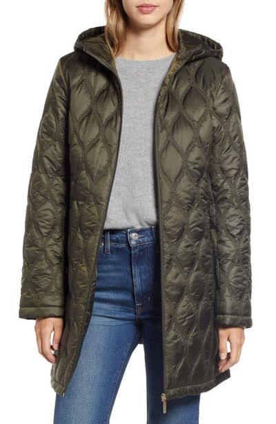 Gallery Gallery Quilted Water Resistant Coat