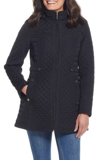 Gallery Gallery Quilted Water Resistant Hooded Jacket