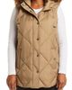 Gallery Gallery Water Resistant Quilted Hooded Vest - 1