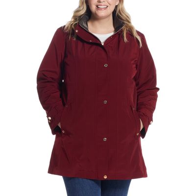 Gallery Gallery Water Resistant Raincoat
