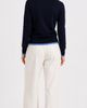 Gallery Seven Gallery Seven Wool Blend Contrast Trim Button Cardigan - 4