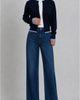 Gallery Seven Gallery Seven Wool Blend Contrast Trim Button Cardigan - 5