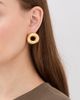 Galley Los Angeles Galley Los Angeles Avalon Earrings Stainless Steel Plated/Gold One - 3