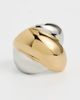 Galley Los Angeles Galley Los Angeles Berkely Ring Stainless Steel Plated/Gold - 2