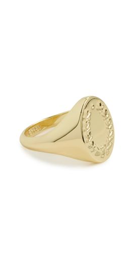 Galley Los Angeles Galley Los Angeles Conway Ring Sterling Silver Plated/Gold