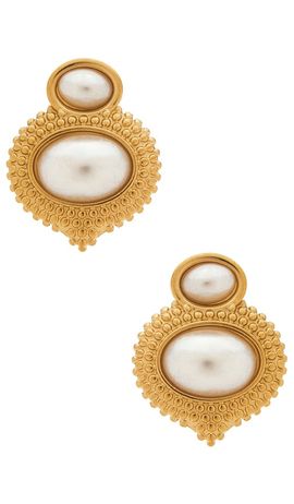 Galley Los Angeles Galley Los Angeles Dahlia Pearl Earrings