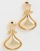 Galley Los Angeles Galley Los Angeles Mabelle Earrings Stainless Steel Plated/Gold One - 2