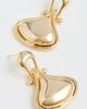 Galley Los Angeles Galley Los Angeles Mabelle Earrings Stainless Steel Plated/Gold One - 4