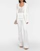 Galvan Galvan Bridal Sculpted satin flared pants - 2