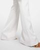 Galvan Galvan Bridal Sculpted satin flared pants - 5