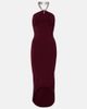 Galvan Galvan Halterneck midi dress - 1
