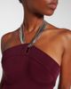 Galvan Galvan Halterneck midi dress - 4