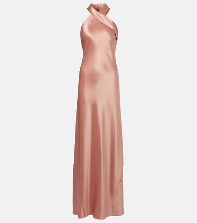 Galvan Galvan Pandora satin gown