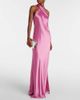 Galvan Galvan Pandora satin maxi dress - 2