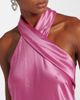 Galvan Galvan Pandora satin maxi dress - 4