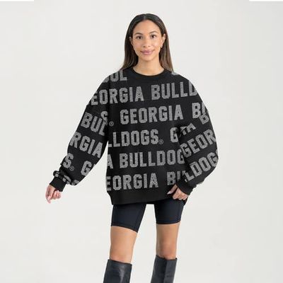 GAMEDAY COUTURE Women's Gameday Couture Black Georgia Bulldogs Hype Era Sweatshirt 
