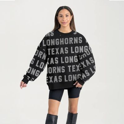 GAMEDAY COUTURE Women's Gameday Couture Black Texas Longhorns Hype Era Sweatshirt 