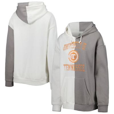 GAMEDAY COUTURE Women's Gameday Couture Gray/White Tennessee Volunteers Split Pullover Hoodie 