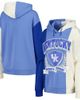 GAMEDAY COUTURE Women's Gameday Couture Royal Kentucky Wildcats Hall of Fame Colorblock Pullover Hoodie  - 1