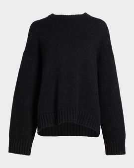 Ganni Chunky Wool-Blend Sweater