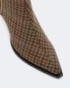 Ganni Ganni Anna checked ankle boots - 5