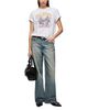 Ganni Ganni Basic Cotton Relaxed Fit Graphic Tee - 2