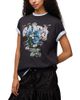 Ganni Ganni Basic Cotton Relaxed Graphic Print Tee - 1