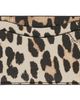 GANNI GANNI Beige & Black Leopard Grained Bou Card Holder - 2