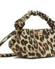 GANNI GANNI Beige & Brown Leopard Grained Mini Bou Bag - 2