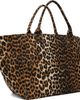 GANNI GANNI Beige & Brown Leopard XXL Tote - 3