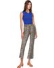 GANNI GANNI Beige Betzy Cropped Leopard Print Jeans - 4