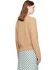 GANNI GANNI Beige Brushed Alpaca Forest Teddy Sweater - 3