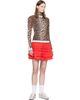 GANNI GANNI Beige Printed Merino Turtleneck - 4