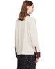 GANNI GANNI Beige Stripe Polo - 3