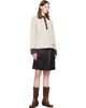 GANNI GANNI Beige Stripe Polo - 4