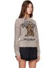 GANNI GANNI Beige Tiger Sweater - 2