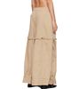 GANNI GANNI Beige Washed Cotton Balloon Trousers - 3