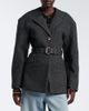 Ganni Ganni Belted wool and cashmere-blend blazer - 5