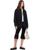 GANNI GANNI Black Broderie Anglaise Denim Shirt - 4