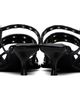 GANNI GANNI Black Buckle Strap Mule Heeled Sandals - 2