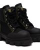 GANNI GANNI Black Canvas Trail Boots - 4