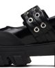GANNI GANNI Black Cleated Ballerina Box Loafers - 3
