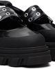 GANNI GANNI Black Cleated Ballerina Box Loafers - 4