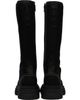 GANNI GANNI Black Cleated Canvas Trail High Boots - 2