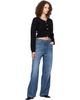GANNI GANNI Black Crochet Appliqué Cardigan - 4